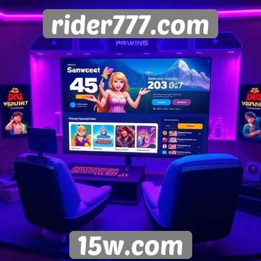 Interface do usuário no rider777.com e sua usabilidade